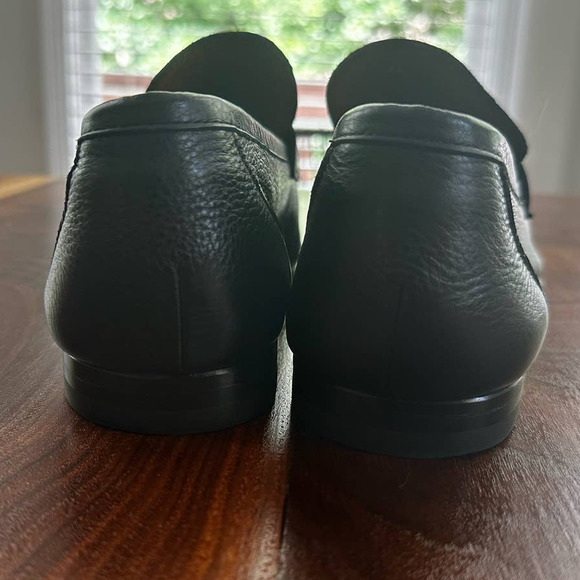 Aquatalia loafer in black leather, US 11.5 main image 6